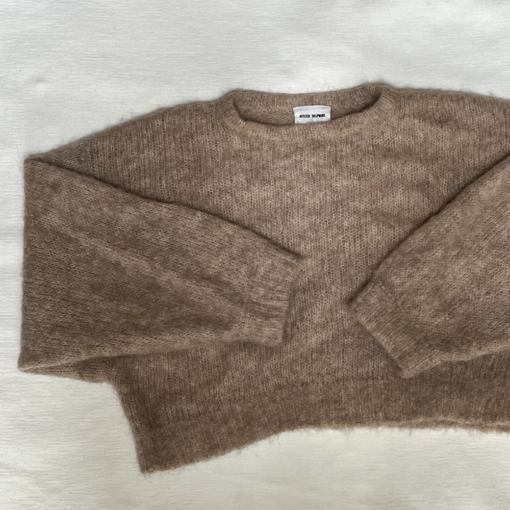 Atelier Delphine Balloon Sleeve Sweater